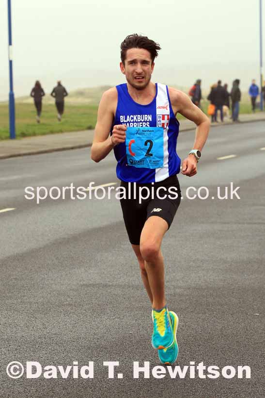 Senior mens 12 Stage 2023 Northern Mens 12 stage and Womens 6 Stage Relays and Young Athletes, Redcar. Photo: David T. Hewitson/Sports for All Pics